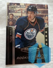 2010-11 Upper Deck Black Diamond Rookie Gems Taylor Hall #222 Rookie RC